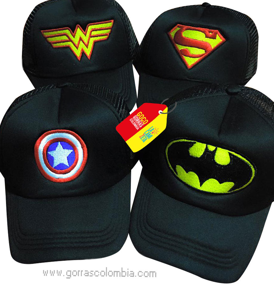 Gorras SUPER HÉROES
