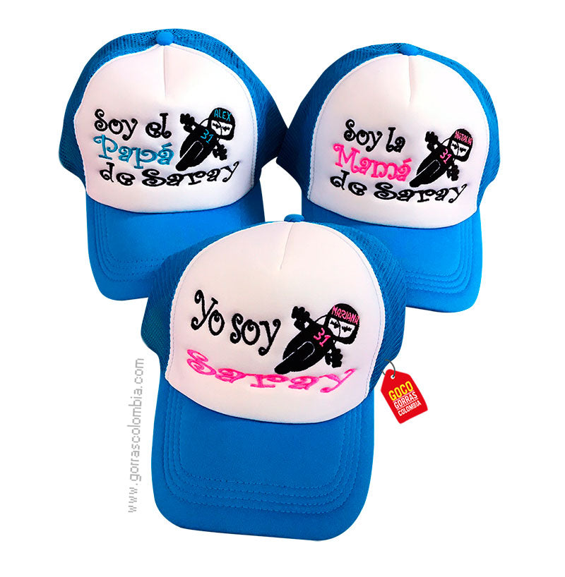 Gorras MOTOS - PAPÁS DE... (Nombre)