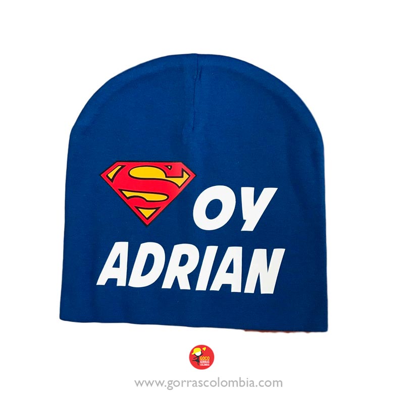 Gorro Baby SUPERMAN (Nombre)