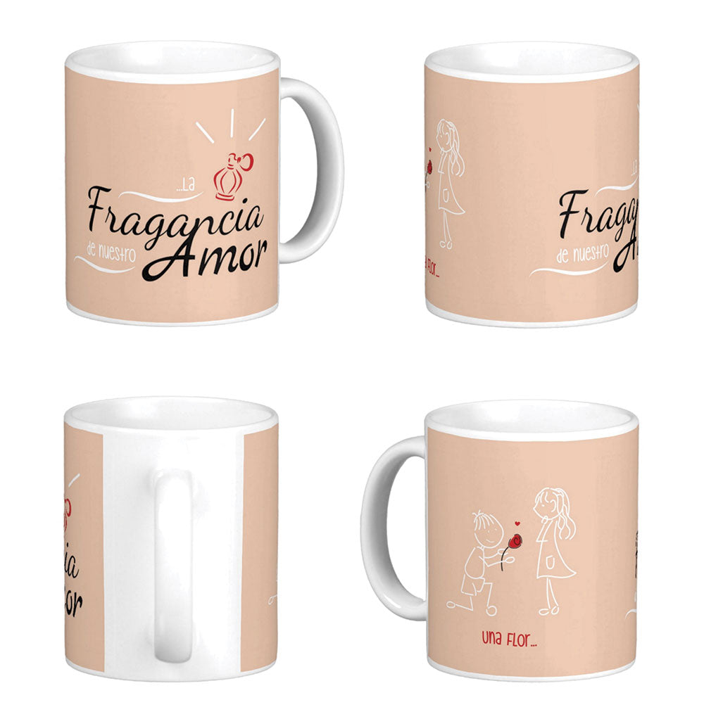 Mug FRAGANCIA DE AMOR (Frase)
