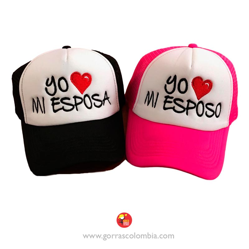 Gorras ESPOSA Y ESPOSO
