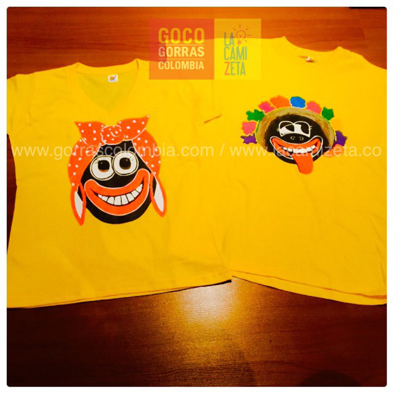 Camiseta Carnavalera NEGRA / NEGRO