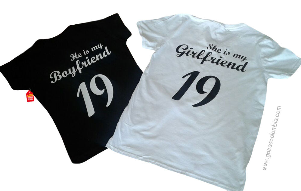 Camiseta BOYFRIEND / GIRLFRIEND