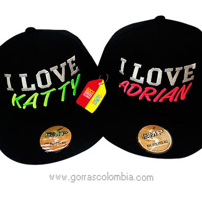 Gorras I LOVE (Nombres)