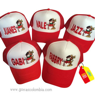 Gorra MUÑECO DE NIEVE Y RENO (Nombre)