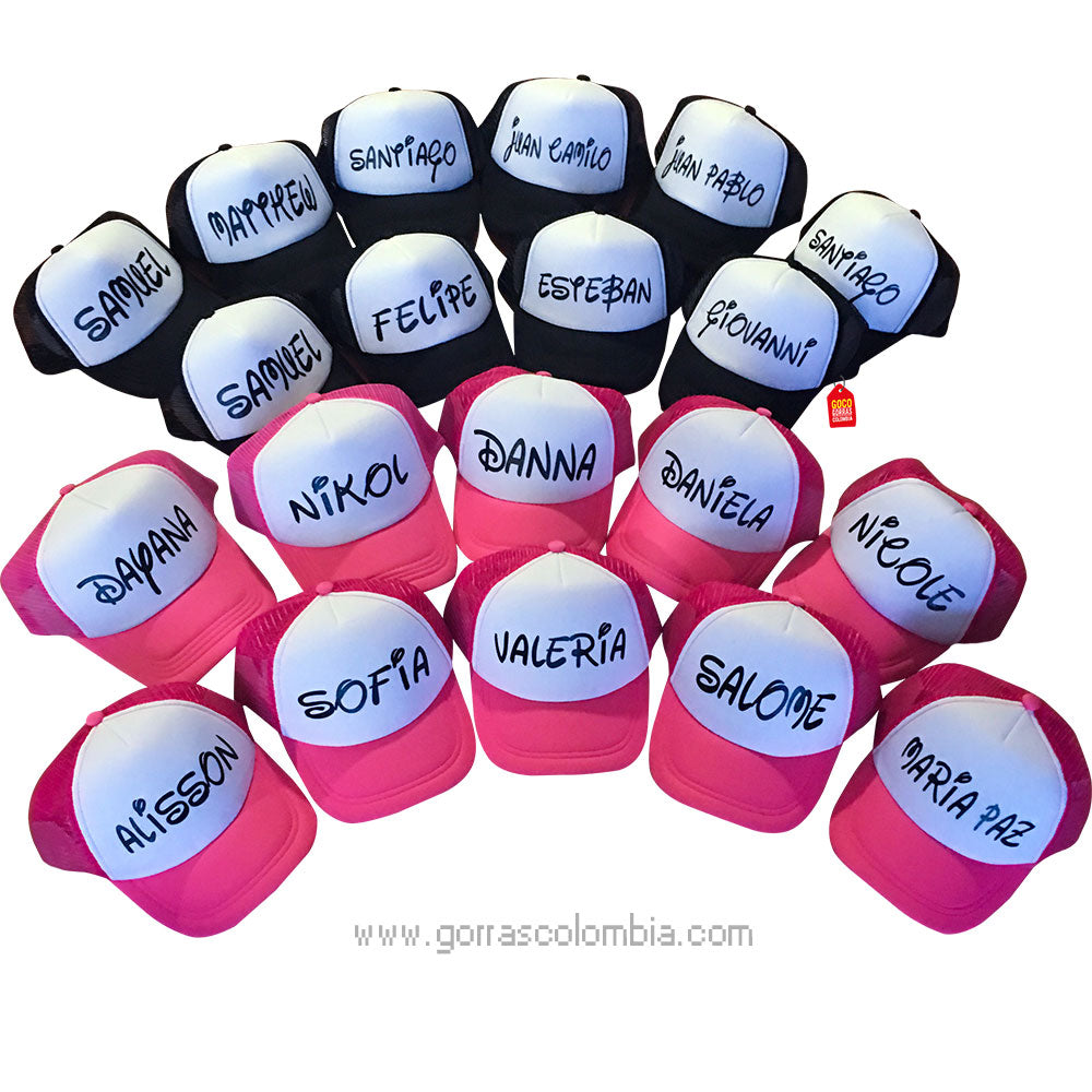Gorra FIESTA NIÑOS (Nombre)