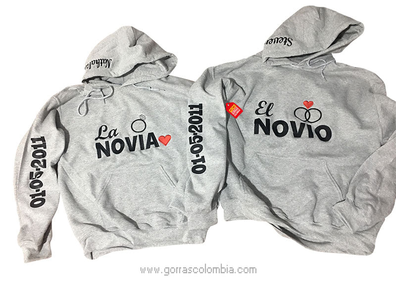 Estampados Sudaderas Personalizadas Novios Buzos Estampados