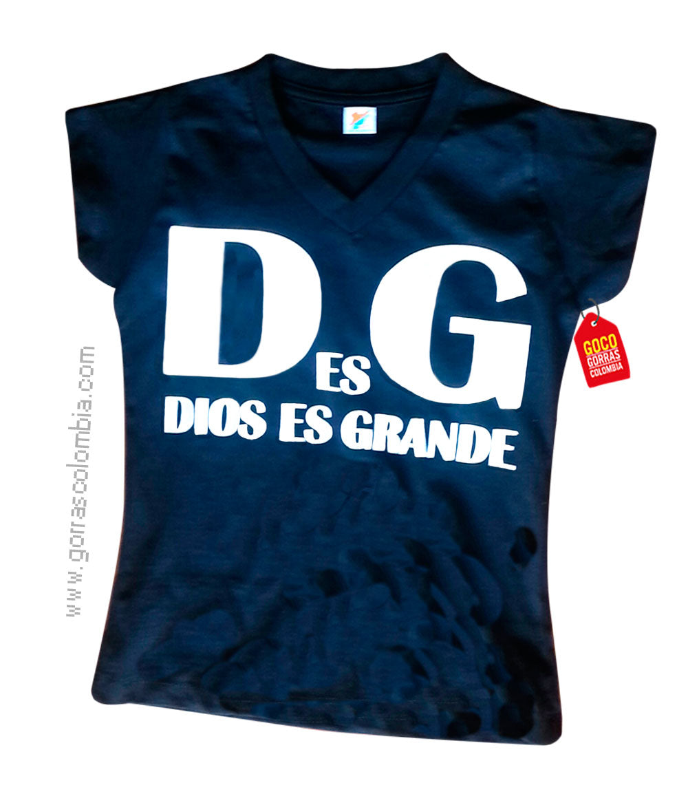 Camiseta DIOS ES GRANDE