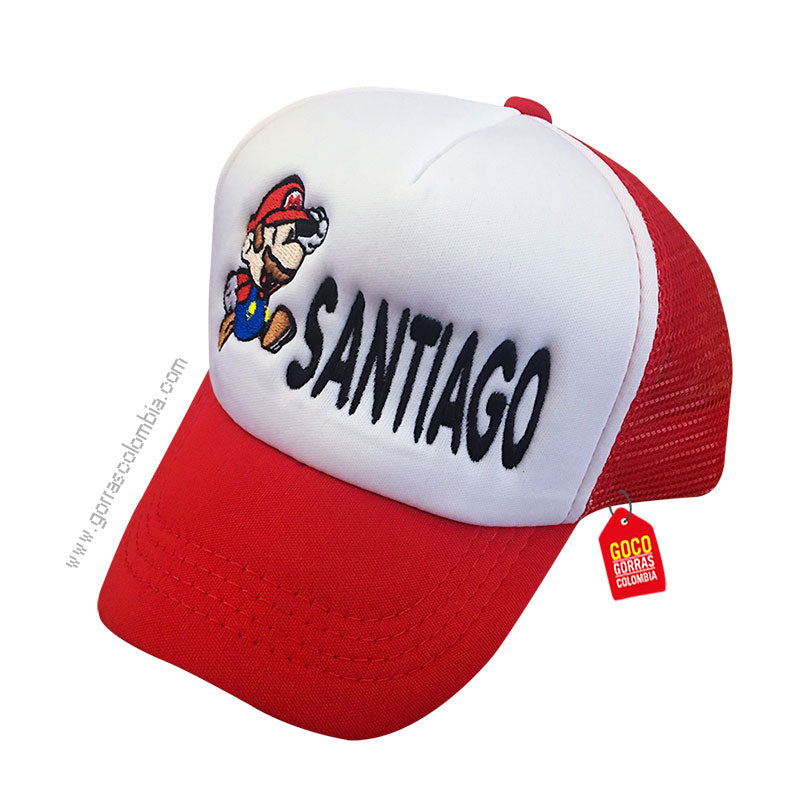 Gorra SUPER MARIO (Nombre)