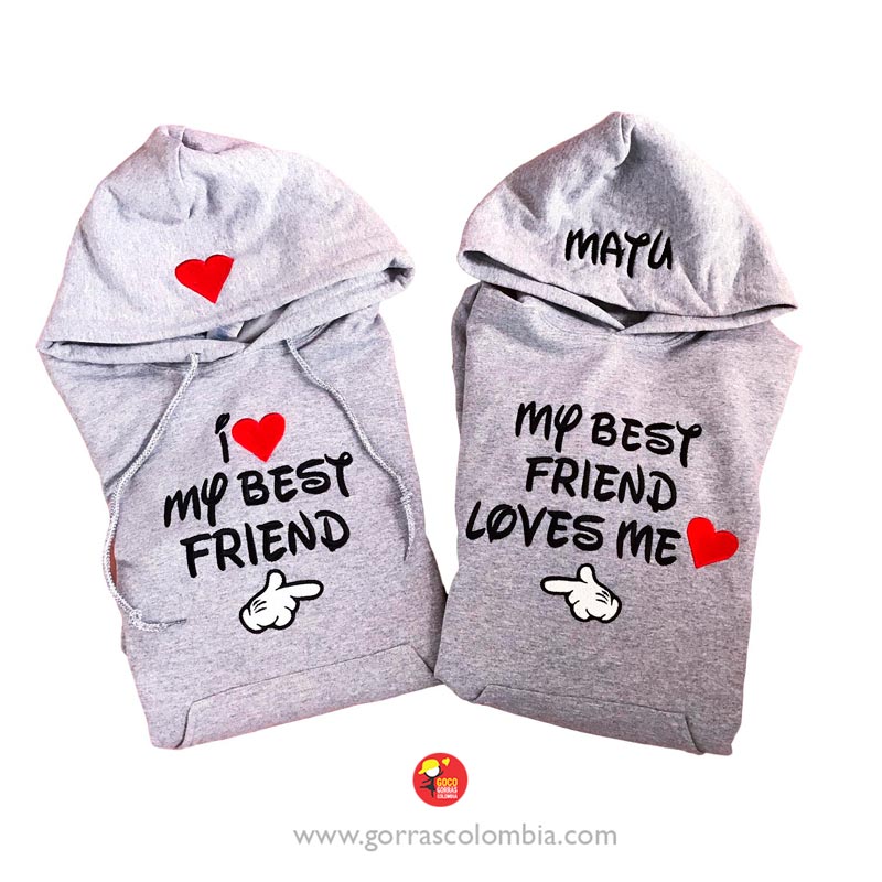Buzo MY BEST FRIEND... (Nombre)