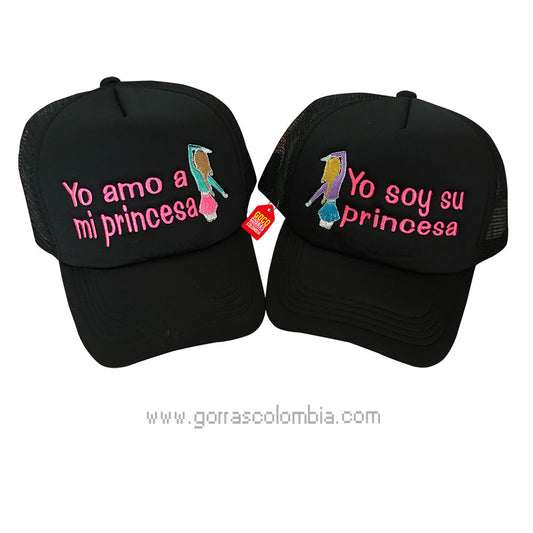 Gorras MUÑECAS - YO AMO A MI PRINCESA
