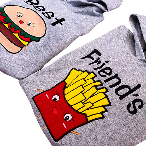 Buzo BEST HAMBURGUESA / FRIEND´S PAPAS FRITAS
