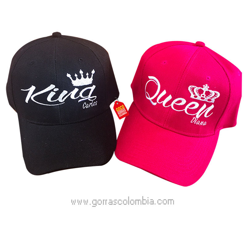 Gorra KING / QUEEN (Nombre)
