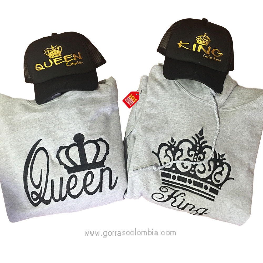 Combo KING Y QUEEN (Nombres)