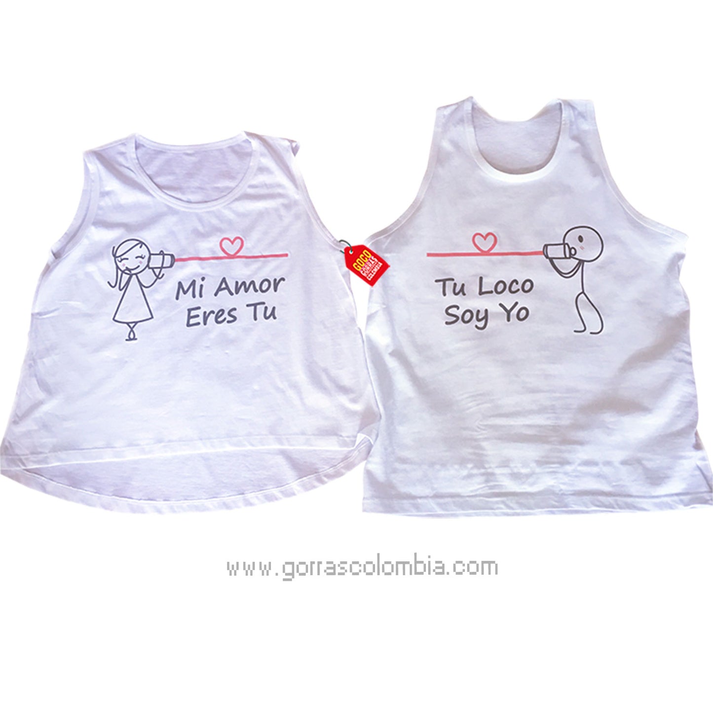 Esqueleto PAREJA PALITOS VASOS