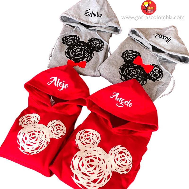 Buzo MICKEY / MINNIE (Nombre)