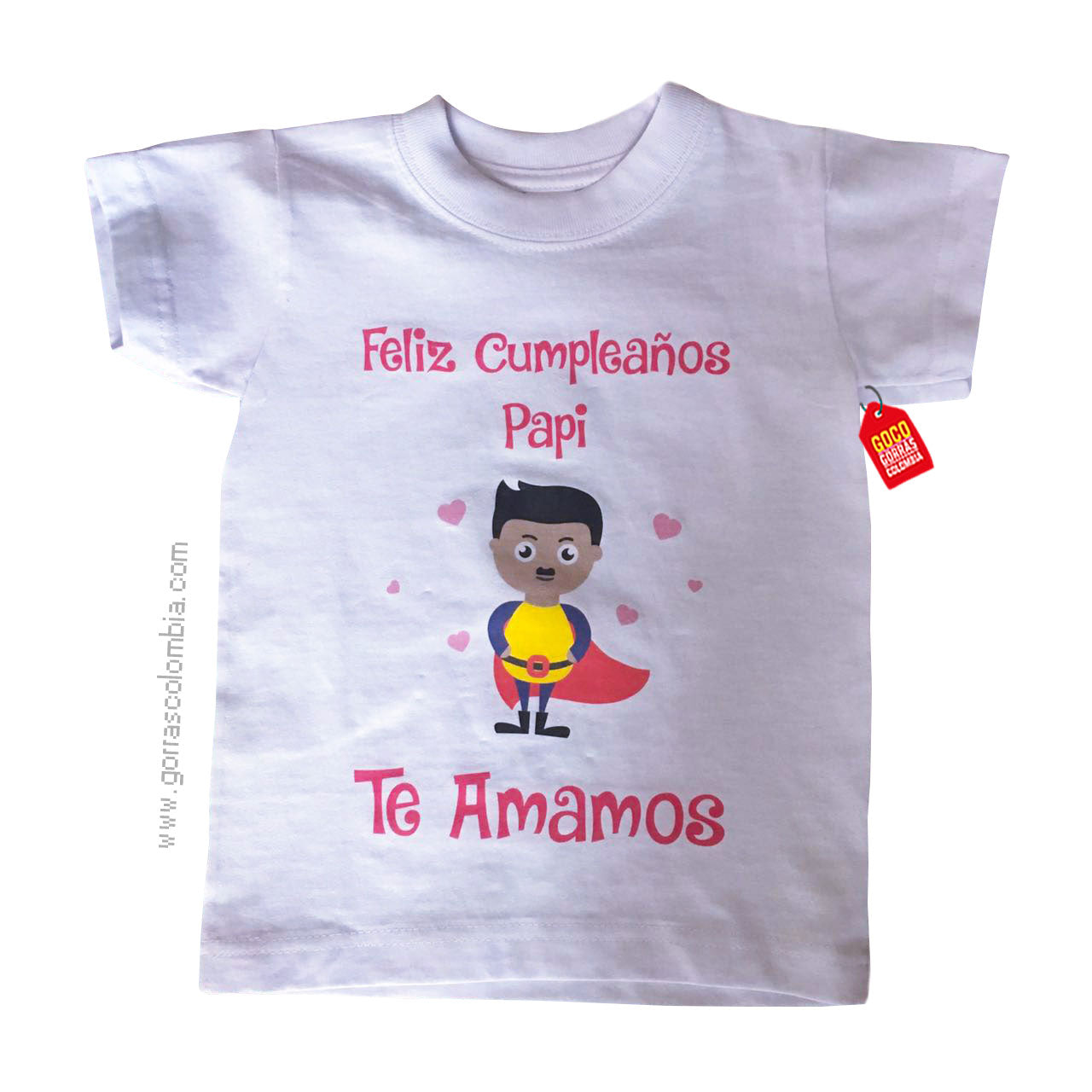Camiseta FELIZ CUMPLEAÑOS PAPI