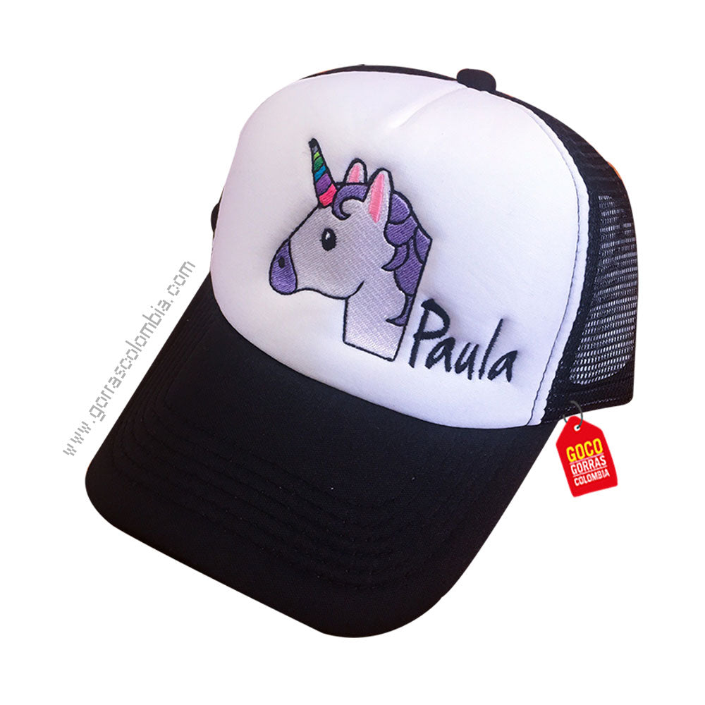 Gorra EMOJI UNICORNIO (Nombre)