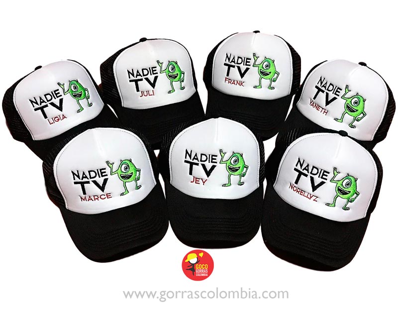 Gorras MONSTER INC (Nombres)