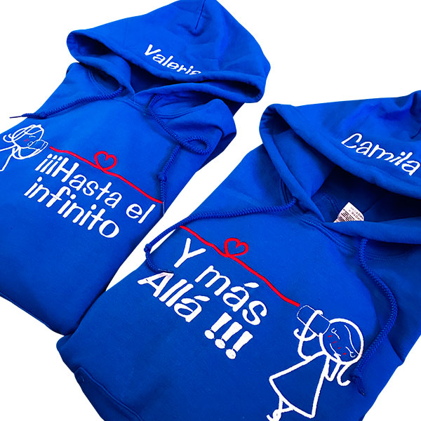 Buzo ¡¡¡HASTA EL INFINITO / Y MÁS ALLÁ!!! (Nombre)