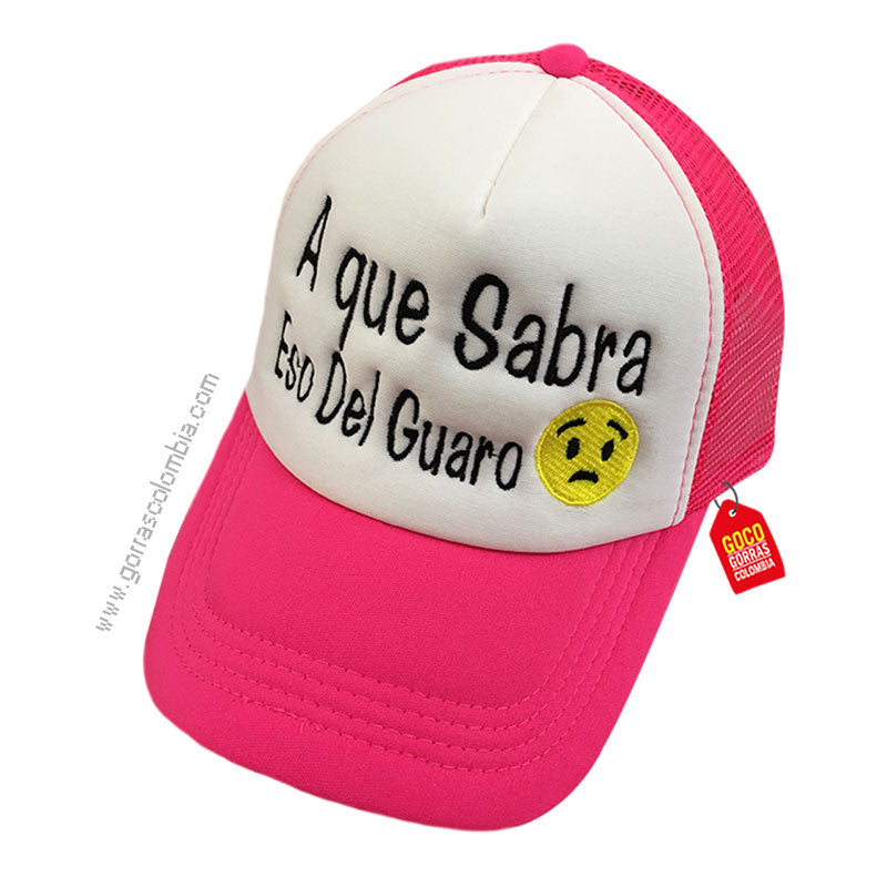 Gorra EMOJI - A QUE SABRA ESO DEL GUARO
