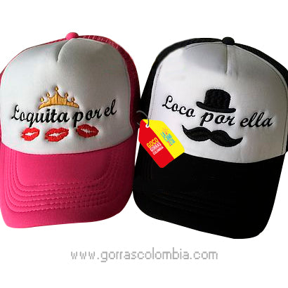 Gorras CORONA Y SOMBRERO - LOQUITA Y LOCO