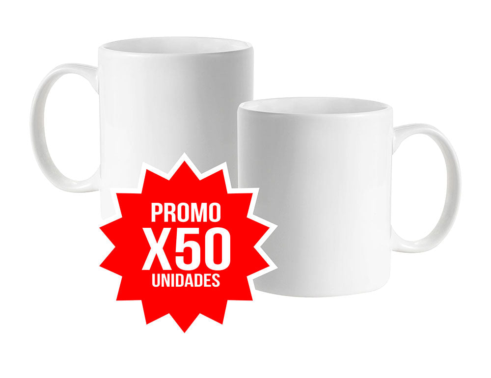 Mug PROMO X50 UNIDADES