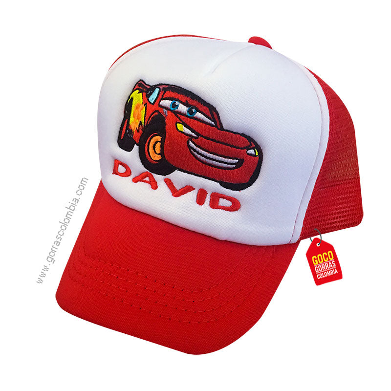 Gorra RAYO MCQUEEN (Nombre)