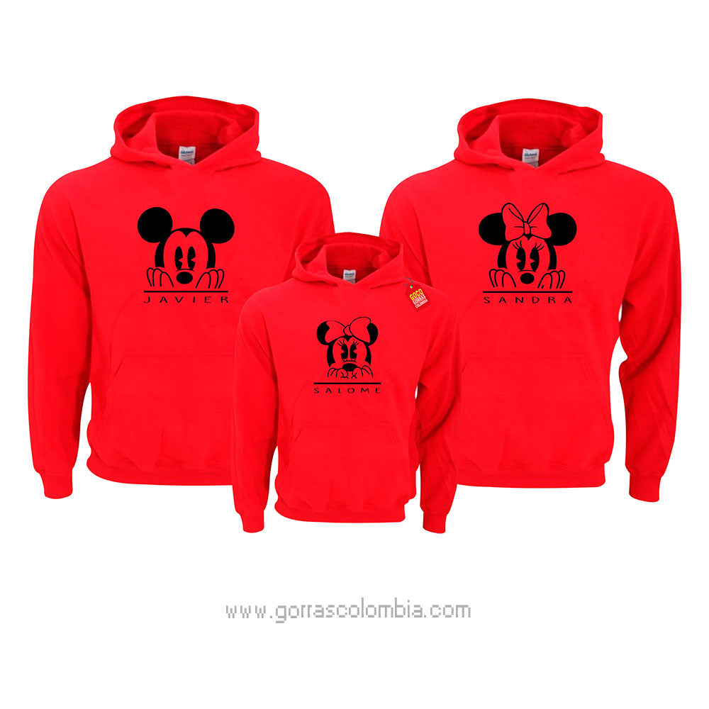 Buzo MICKEY / MINNIE (Nombre)