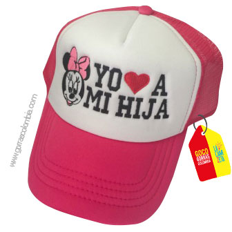 Gorra MINNIE - YO AMO A MI HIJA