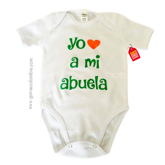 Body YO AMO A MI ABUELA (Frase)