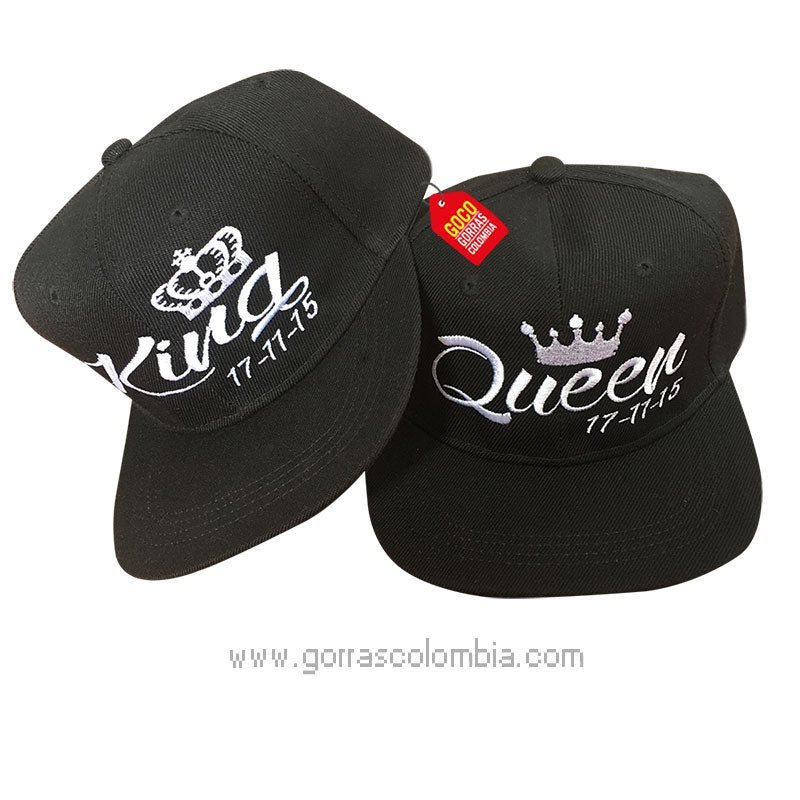 Gorra KING / QUEEN (Fecha)