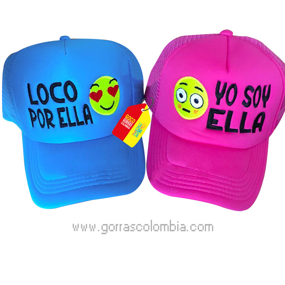 Gorra EMOJI - LOCO POR ELLA