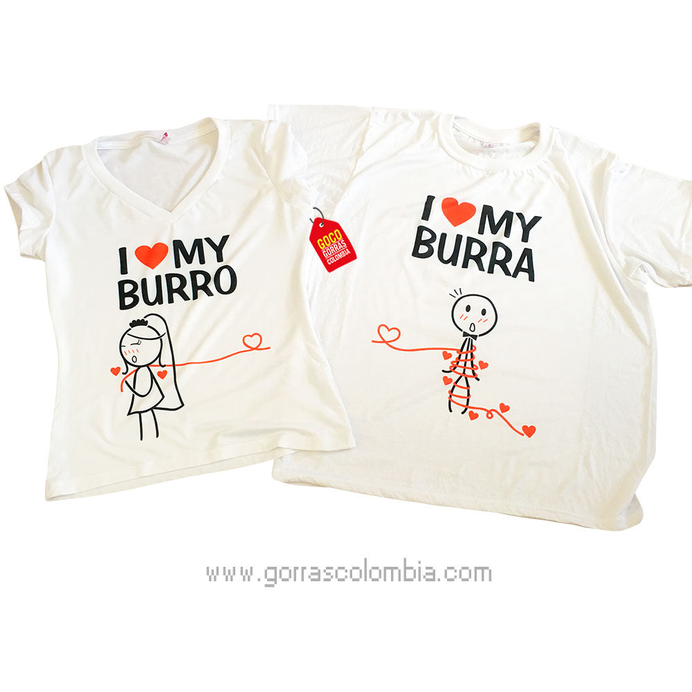Camiseta PAREJA PALITOS