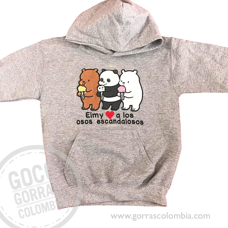 Buzo OSOS ESCANDALOSOS (Nombre)
