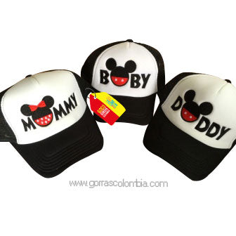 Gorra MOMMY / BABY / DADDY