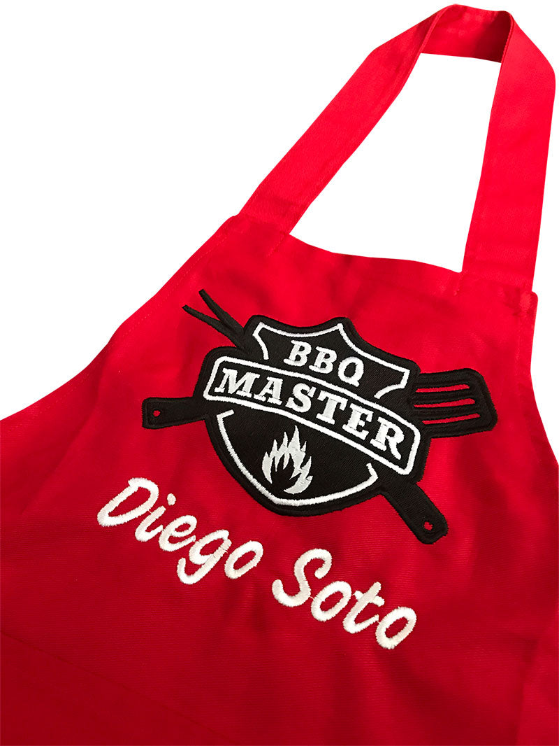 Delantal LOGO BBQ MASTER (Nombre)