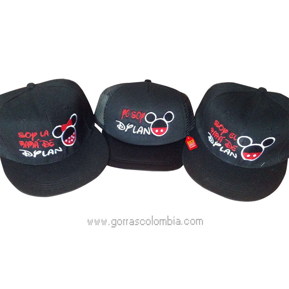 Gorras MICKEY - PAPÁS DE... (Nombre)