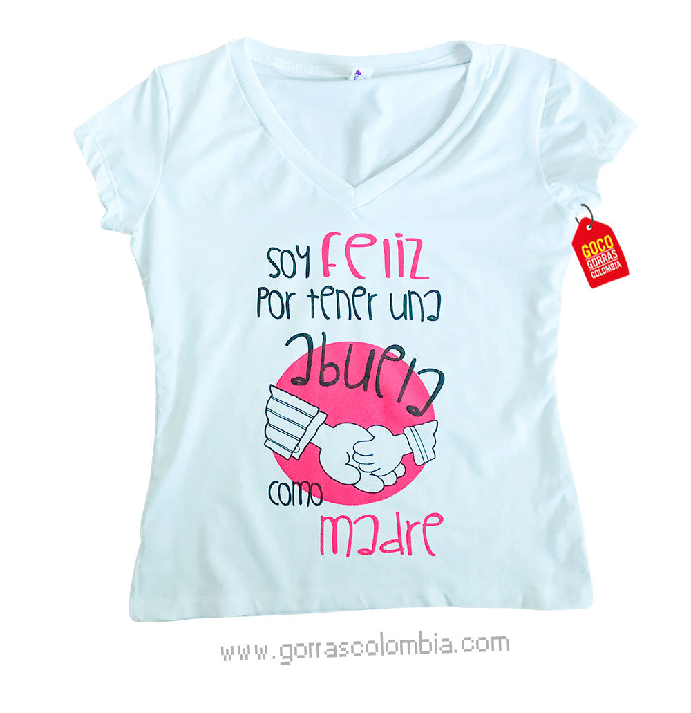 Camiseta ABUELA COMO MADRE