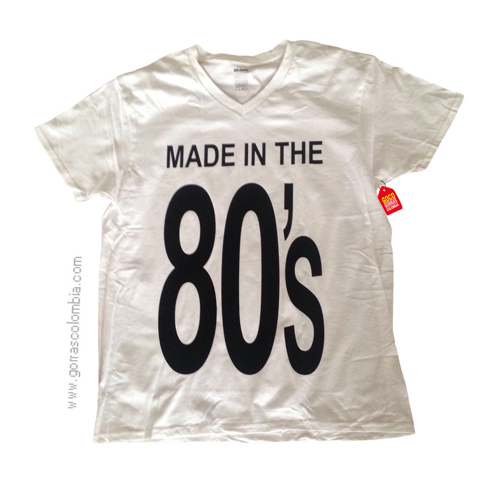 Camiseta MADE IN THE 80´S