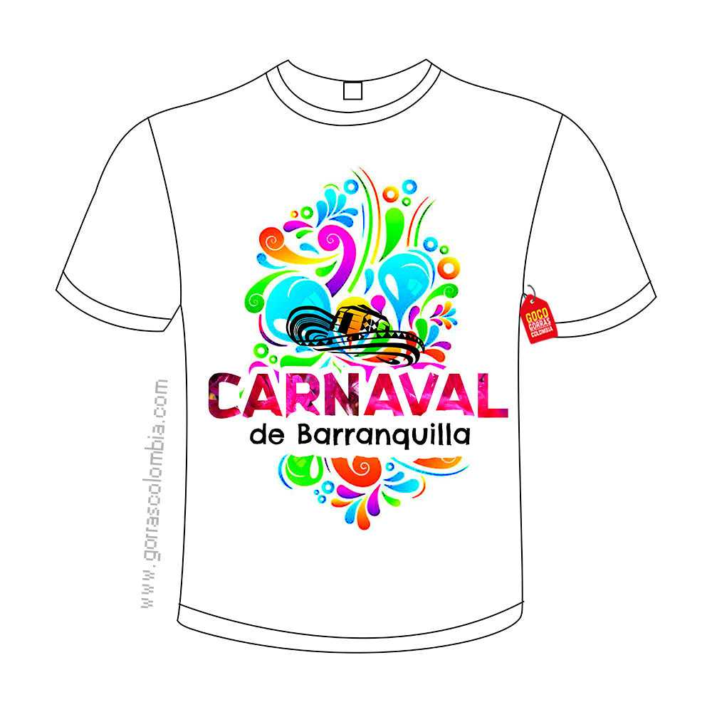 Camiseta CARNAVAL DE BARRANQUILLA
