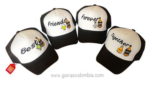 Gorras BEST FRIENDS FOREVER TOGETHER