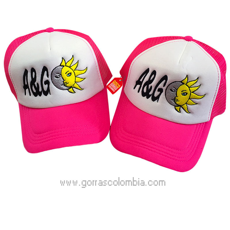 Gorras SOL Y LUNA (Iniciales)