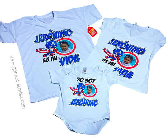 Camiseta / Body - CAPITÁN AMÉRICA