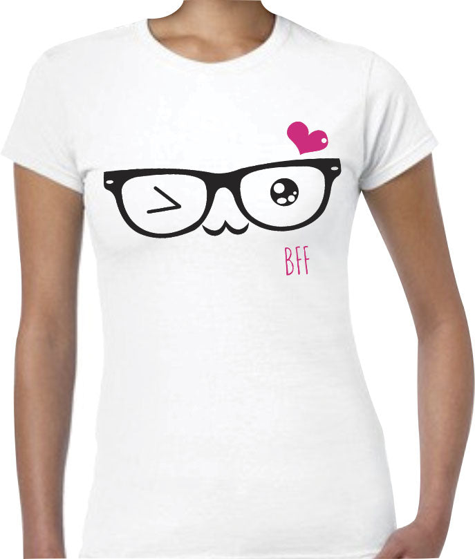 Camiseta BFF - GAFAS KAWAII
