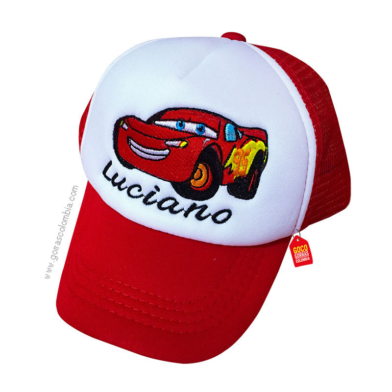Gorra RAYO MCQUEEN (Nombre)