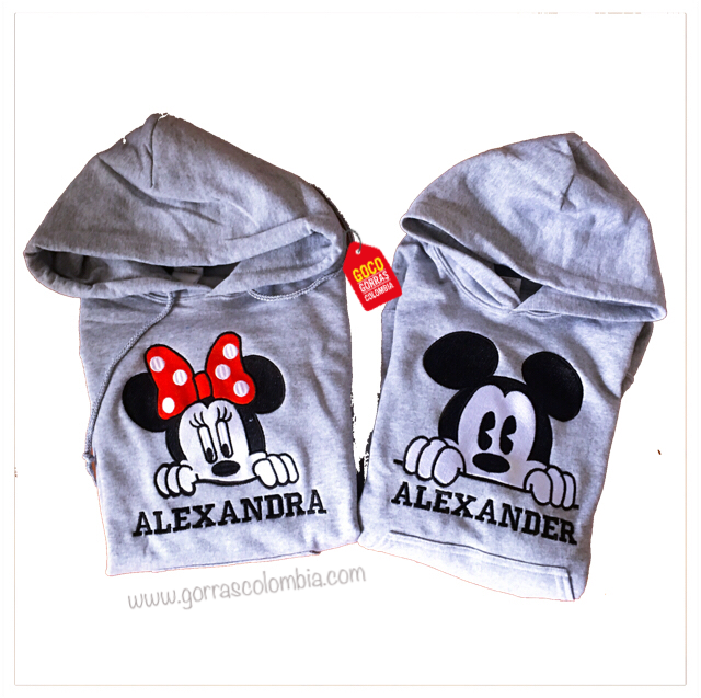 Buzo MICKEY / MINNIE (Nombre)