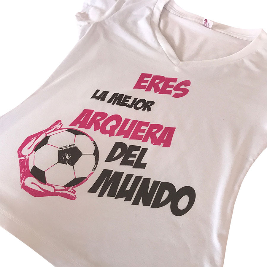 Camiseta LA MEJOR ARQUERA DEL MUNDO