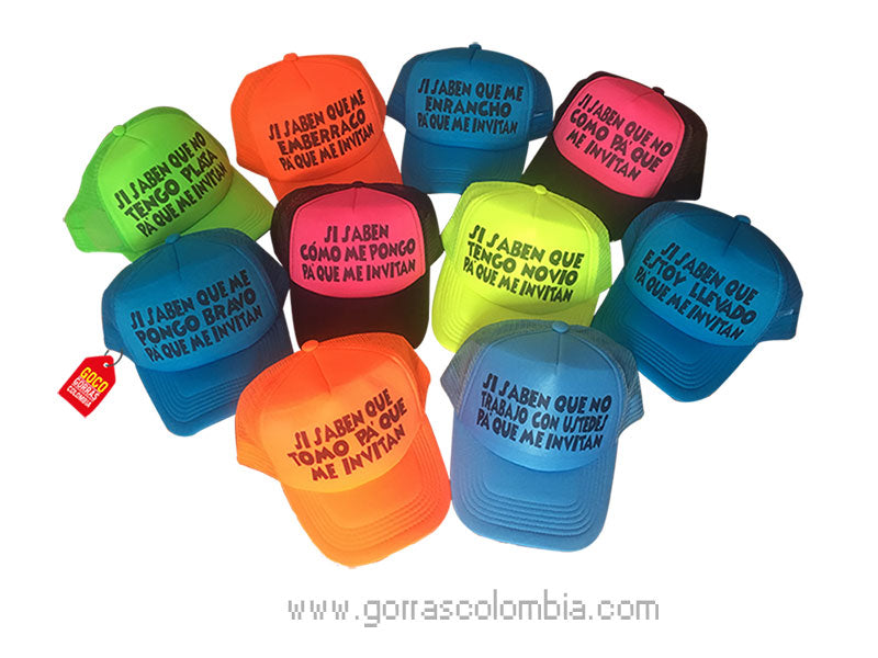 Gorra FRASE - PA' QUE ME INVITAN...
