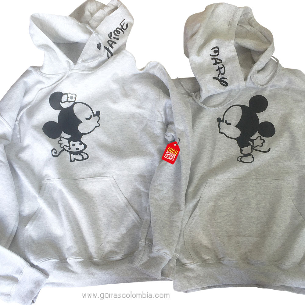 Buzo MICKEY / MINNIE (Nombre)